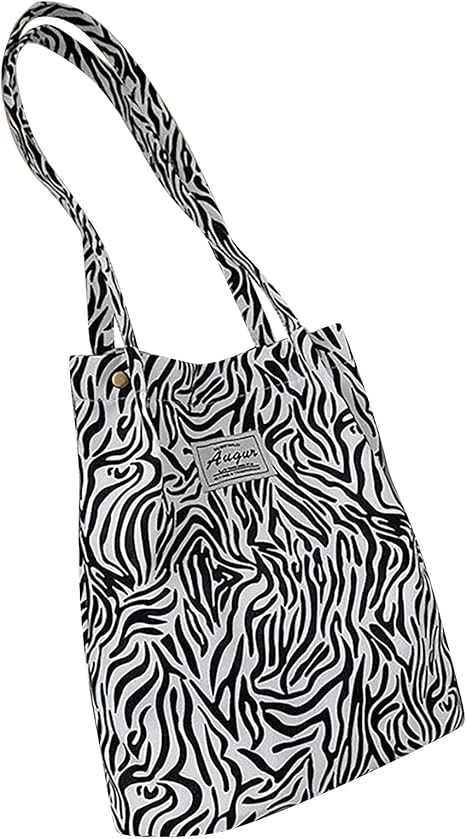 Amazon.co.jp: [Yindaity] キャンバストートバッグ a4 縦長 牛柄